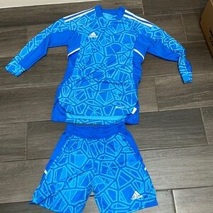 Adidas soccer goalkeeper Sports Kit men’s small